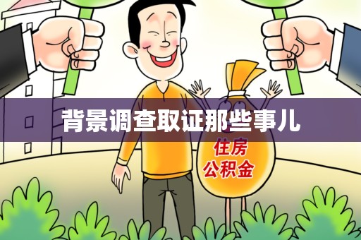 邵武背景调查取证那些事儿
