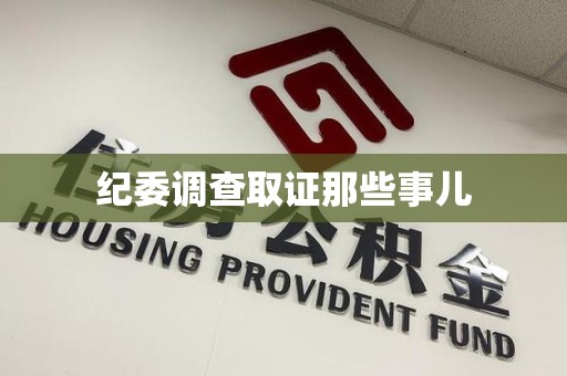 邵武纪委调查取证那些事儿