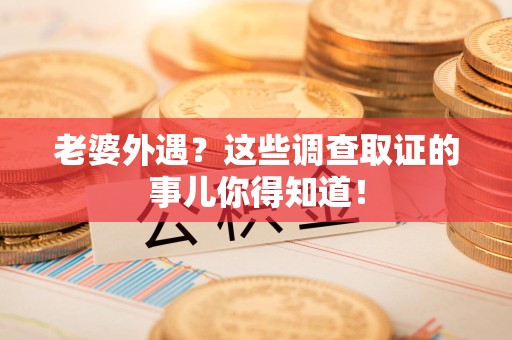 邵武老婆外遇？这些调查取证的事儿你得知道！