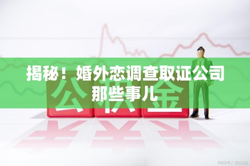 邵武揭秘！婚外恋调查取证公司那些事儿